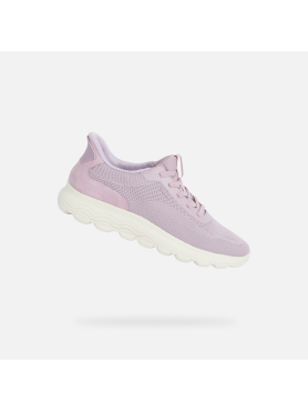 Fialové dámské tenisky GEOX Spherica Plus Fast in